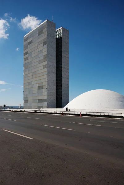 Brasil Congresso Nacional Marzo 2017 Vista Urbana Congresso Nacional —  Fotos de Stock