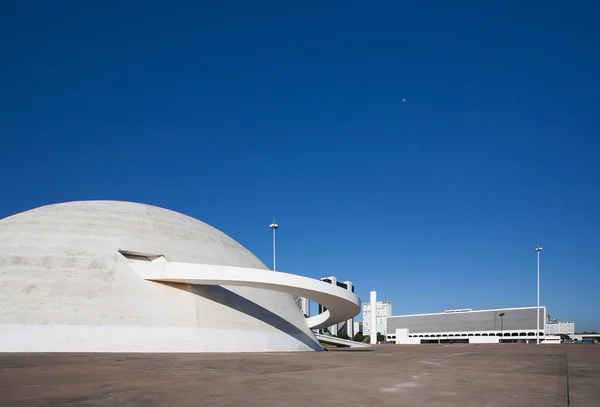 Brazylia Museu Nacional Marzec 2017 Widok Miejski Museu Nacional — Zdjęcie stockowe