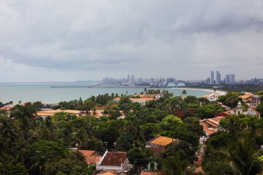 arka plan olarak güzel Olinda yerin manzara görünümü