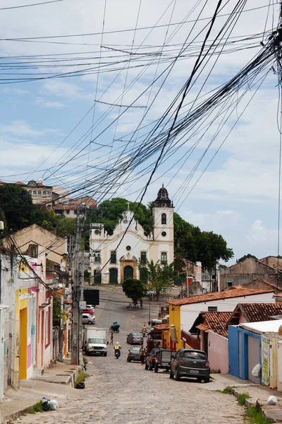 Vista Panorâmica Bela Olinda Lugar Como Fundo — Fotografia de Stock