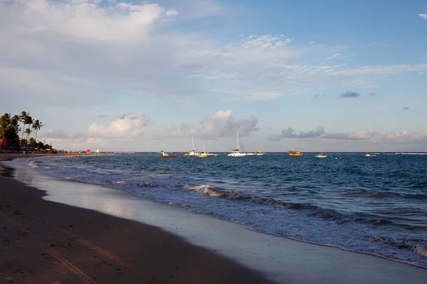 Vista Panoramica Sulla Bellissima Porto Galinhas — Foto Stock