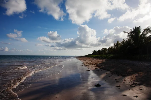 Festői Kilátás Tehát Miguel Dos Milagres Praia Toque — Stock Fotó