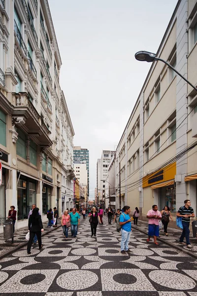 Curitiba Parana Brasil Dezembro 2017 Visão Urbana Arquitetura Cidade — Fotografia de Stock