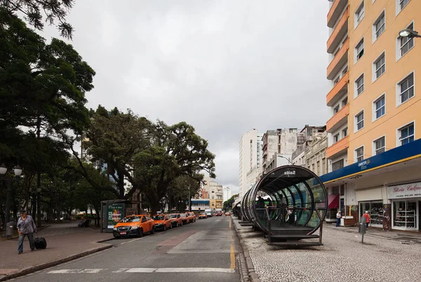 Curitiba Parana Brasil Dezembro 2017 Visão Urbana Arquitetura Cidade — Fotografia de Stock