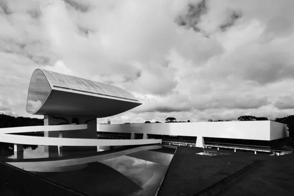 Curitiba Parana Brasil Diciembre 2017 Hermosa Vista Arquitectura Moderna Del —  Fotos de Stock