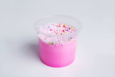 ışık zeminüzerinde parlak balçık yakın görünümü