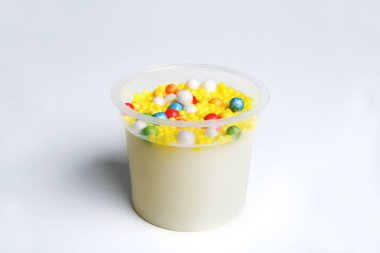 ışık zeminüzerinde parlak balçık yakın görünümü