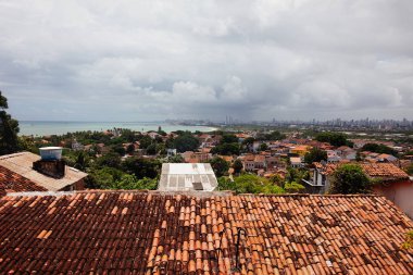 arka plan olarak güzel Olinda yerin manzara görünümü