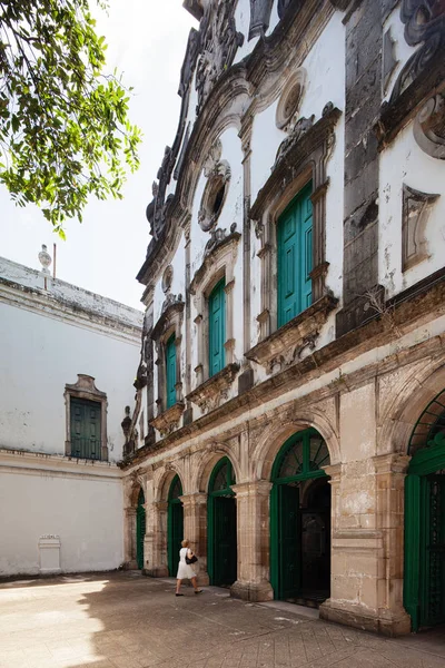 Erstaunliche Kirche Historischen Zentrum Von Recife Pernambuco Staat Brasilien — Stockfoto