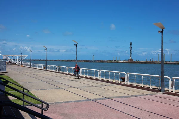 Recife Pernambuco Brezilya Ocak 2019 Recife Limanı Ndaki Depolar Port — Stok fotoğraf