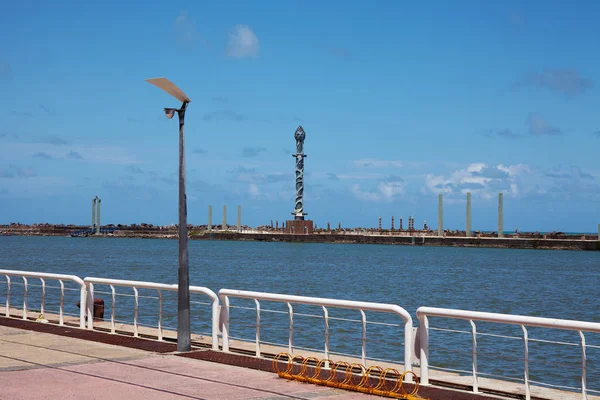 Recife Pernambuco Brezilya Ocak 2019 Recife Limanı Ndaki Depolar Port — Stok fotoğraf