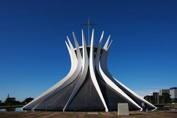 Brasilia Brazil Marraskuu 2016 Brasilian Katedraali Sen Suunnitellut Oscar Niemeyer — kuvapankkivalokuva