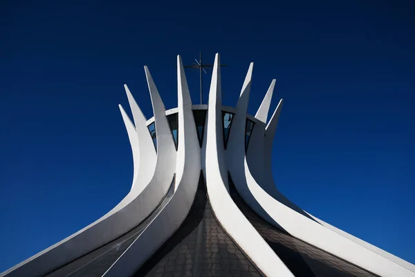 Brasilia Brazil November 2016 Cathedral Brasilia Designed Oscar Niemeyer Capital — Stock Photo, Image