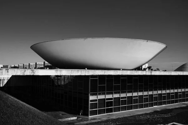 Brasilia Brasil Novembro 2016 Row Ministry Buildings Brazil Government Brasília — Fotografia de Stock