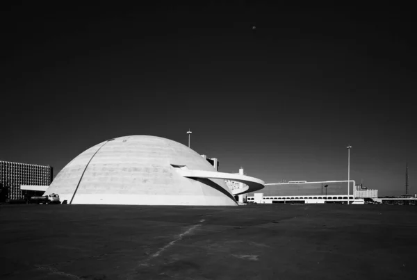 Brasilia Brazylia Listopada 2016 Muzeum Narodowe Republiki Został Zaprojektowany Przez — Zdjęcie stockowe