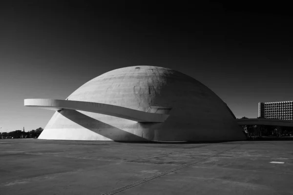 Brasilia Brazylia Listopada 2016 Muzeum Narodowe Republiki Został Zaprojektowany Przez — Zdjęcie stockowe