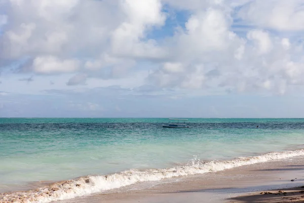 beautiful place called Maragogi, Alagoas State, Brazil. A beach called Xareu (praia do xareu). Fantastic landscape, great beach with clear water. Paradise beach, blue sky with clouds