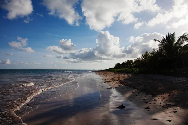 Λοιπόν Μιγκέλ Ντος Μιλαγρές Αλαγκόας Βραζιλία Μια Παραλία Που Ονομάζεται — Φωτογραφία Αρχείου