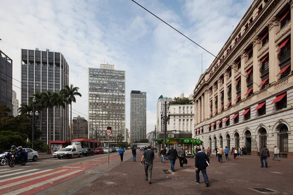 Sao Paulo Brasil May25 2018 Edifícios São Paulo Centro Cidade — Fotografia de Stock