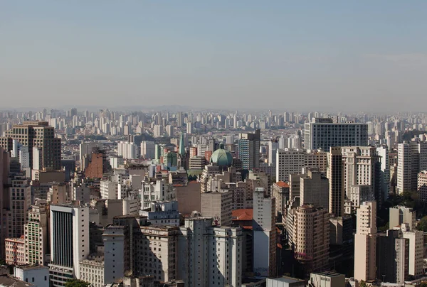 Sao Paulo Brasilien Blick Auf Gebäude Rund Die Paulista Allee — Stockfoto