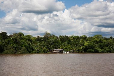 Brezilya, Belem City - Temmuz, 2017: Brezilya'da Belem şehrinin manzara görünümü