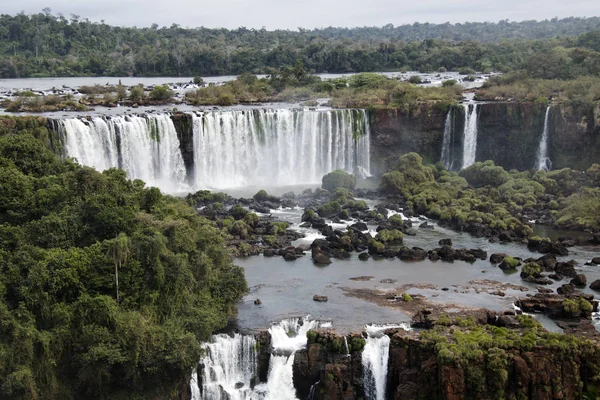 Vista Panorámica Majestuosa Cascada Brasil — Foto de Stock