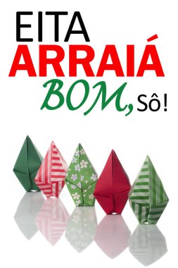 Juninas Parti Tırnaklar, Brezilya bayramlarının geleneksel tarihi, Portekizce metin Saint John söyleyerek