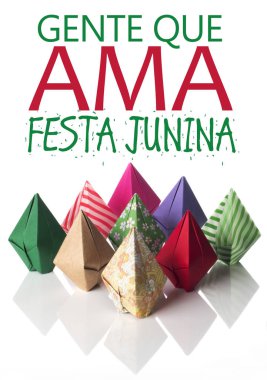 Juninas Parti Tırnaklar, Brezilya bayramlarının geleneksel tarihi, Portekizce metin Saint John söyleyerek