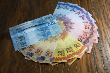 fan, finansal kavram şeklinde banknotlar 