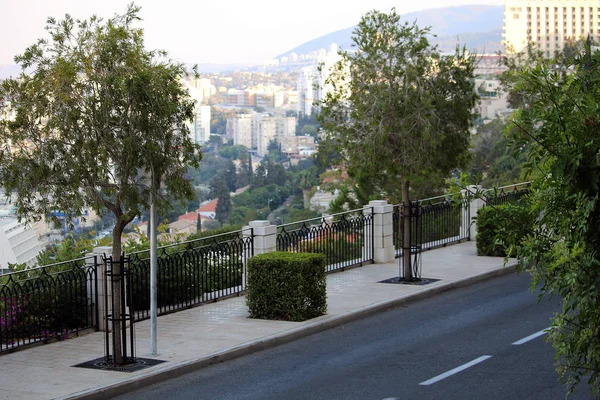 Louis Promenade Haifa Israel — Stockfoto