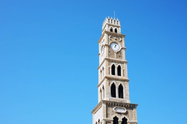 Khan al-Umden 'in saat kulesi. Dönüm İsrail.