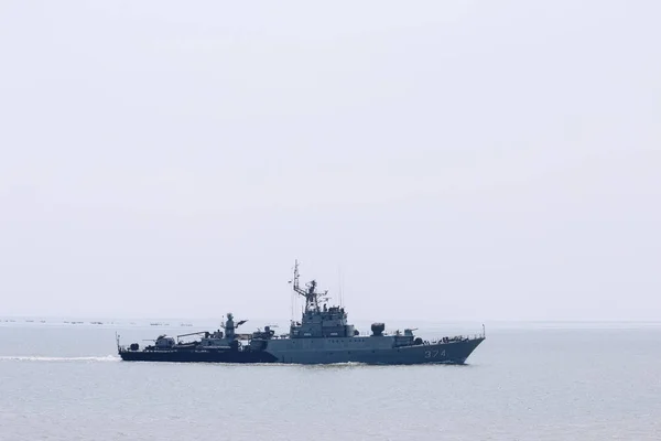 Сурабая Индонезия Апреля 2019 Года Индонезийский Морской Парус Kri Lambung — стоковое фото