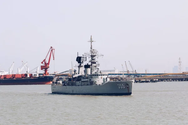 Surabaya Indonesië April 21Th 2019 Indonesische Marine Zeil Kri Kri — Stockfoto