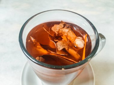 Wedang Uwuh, Yogyakarta geleneksel bitki içki, Endonezya