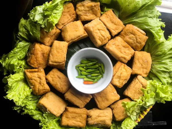 Tahu Bakso Eller Tofu Och Köttbulle Traditionell Indonesisk Mat Asiatiska — Stockfoto