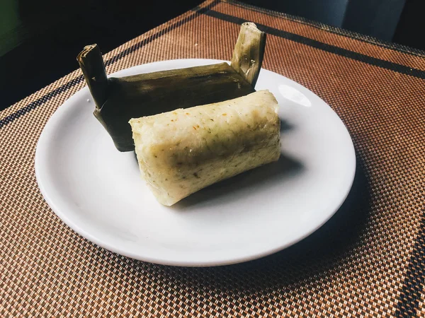 Arem Arem Lemper Est Aliment Traditionnel Java Arem Arem Fait — Photo