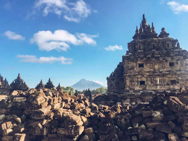 Candi Plaosan Plaosan Tempel Plaosan Complex Temple Prambanan Klaten Centraal — Stockfoto