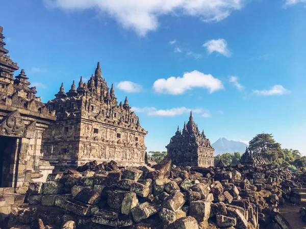 Candi Plaosan Plaosan Tempel Plaosan Complex Temple Prambanan Klaten Centraal — Stockfoto