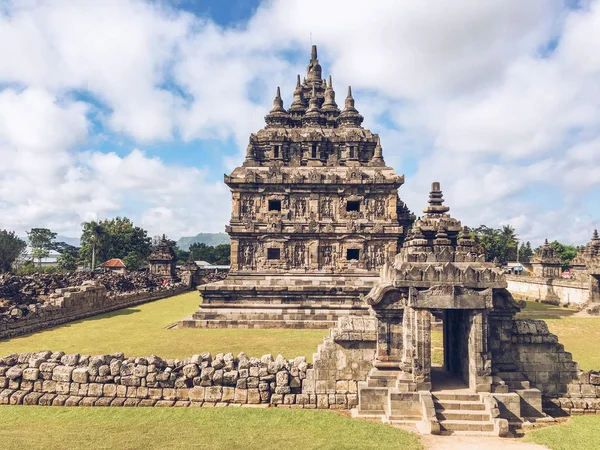 Candi Plaosan Plaosan Tempel Plaosan Complex Temple Bugisan Village Prambanan — Stockfoto