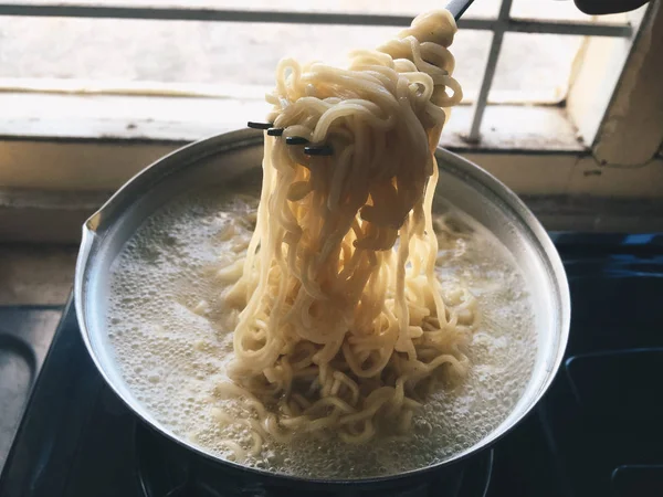 Asian Noodles Close — Stock Photo, Image