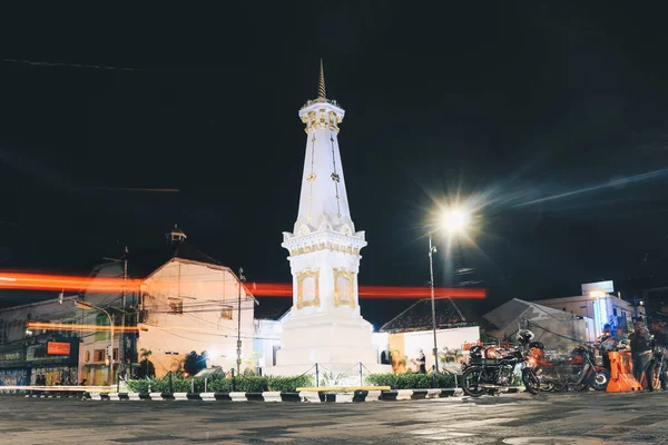 Yogyakarta Indonesia Noviembre 2019 Monumento Tugu Jogja Yogyakarta Indonesia Tomado —  Fotos de Stock