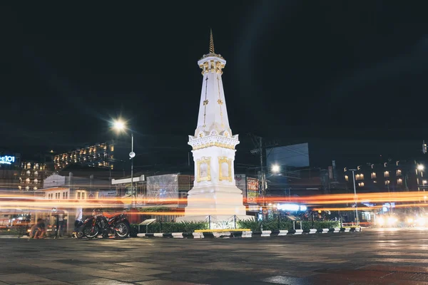 Yogyakarta Indonesia November 2019 Tugu Jogja Yogyakarta Monument Indonesia Taken — Stock Photo, Image