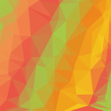 Vektör düşük Poli arka plan çeşitli renkler ile.