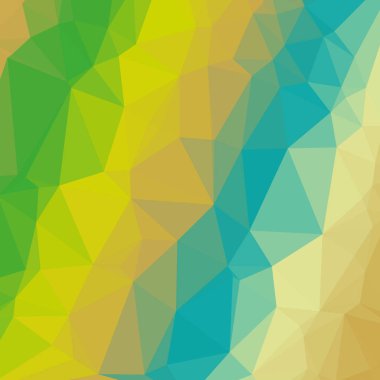 Vektör düşük Poli arka plan çeşitli renkler ile.