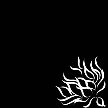 Beyaz bir arka plan üzerinde soyut illüstrasyon vektör.