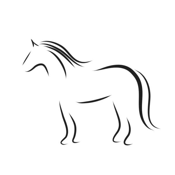 Beyaz Bir Arka Plan Üzerinde Vektör Logo — Stok Vektör