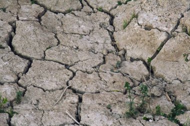 Gündüz kuru kırık arazi
