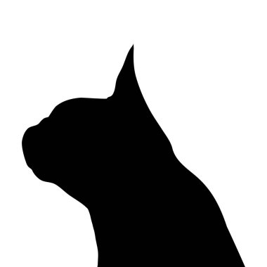 Beyaz bir arka plan üzerinde köpek vektör çizim.