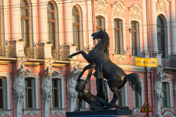 Něvského Prospektu Ulice Petrohradě — Stock fotografie