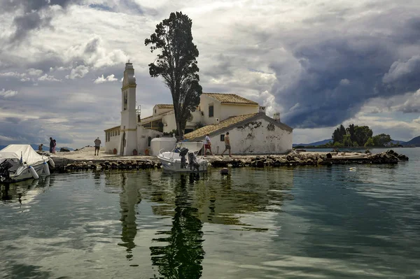 Malý Pravoslavný Klášter Dlouho Stal Místem Pro Turisty — Stock fotografie